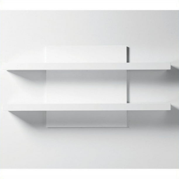 Sirius Floating Wall Shelf 140 cm in Grey High Gloss Sirius Floating Wall Shelf 140 cm in Grey High Gloss